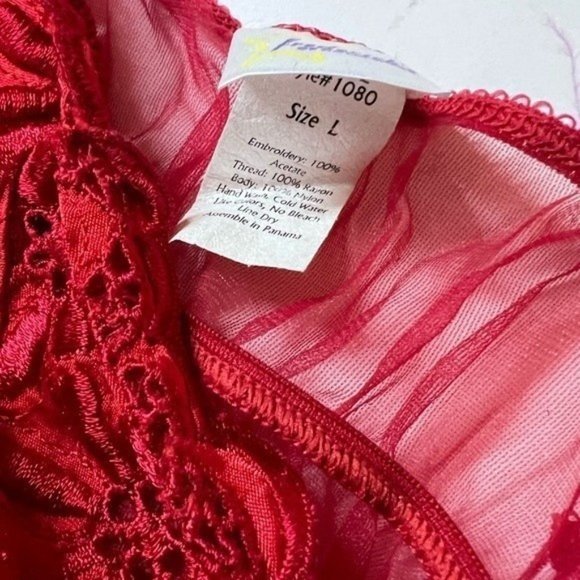 Fredericks of Hollywood Women’s Negligee Size Large - Picture 4 of 5